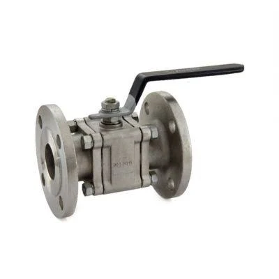 Three-Piece Flanged Ball Valve SS316 ANSI Class 150 Lever