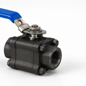 Three-Piece Threaded/Screwed Ball Valve WCB ANSI Class 800 Lever