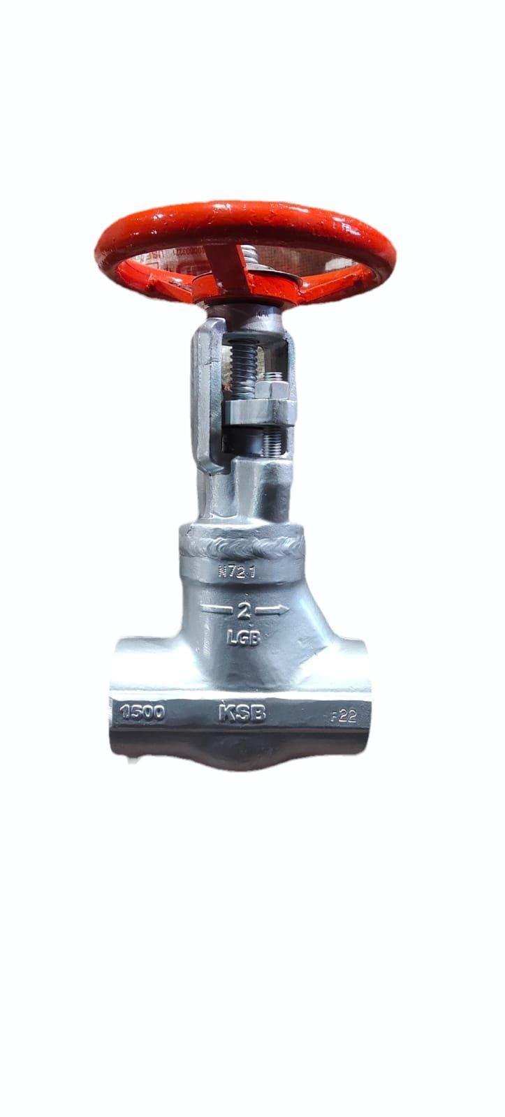 Socket Weld End Gate Valve F22 ANSI Class 800 Handwheel