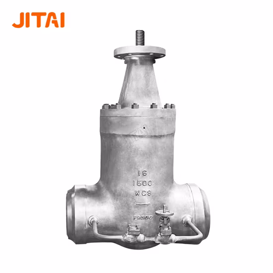 Butt Weld End Gate Valve WC9 ANSI Class 600 Handwheel