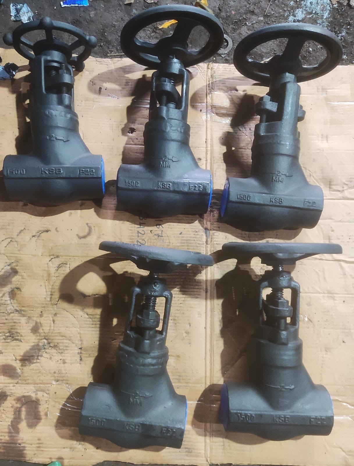Butt Weld End Globe Valve F22 ANSI Class 800 Handwheel