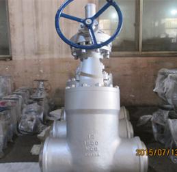 Butt Weld End Globe Valve WC6 ANSI Class 600 Handwheel
